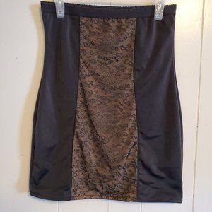 Sofia Slip Shaper Intimate, Black/Tan, Size 2X